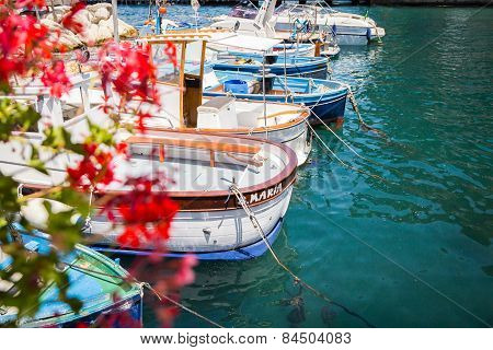 Sorrento, Italy - July 15: View of the town of Sorrento.