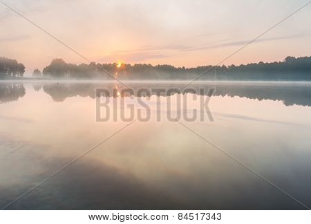 Sunrise Over Summer Lake