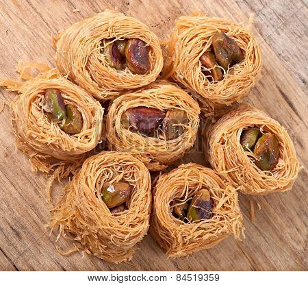 Eastern dessert baklawa