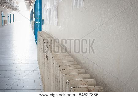 Radiator In An Old Prison
