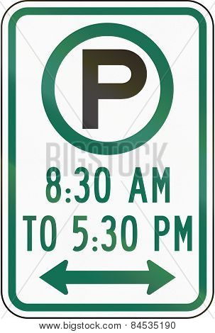 Parking With Time Restriction