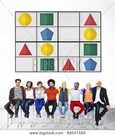 Sudoku Puzzle Problem Solving Leisure Games Concept