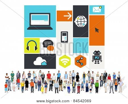 Computer Cloud Computing Storage Media Digital Concept