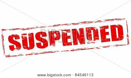 Suspended