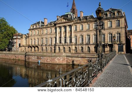 France, Bas Rhin, Le Palais Rohan In Strasbourg