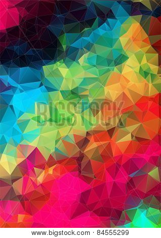 Abstract 2D geometric background
