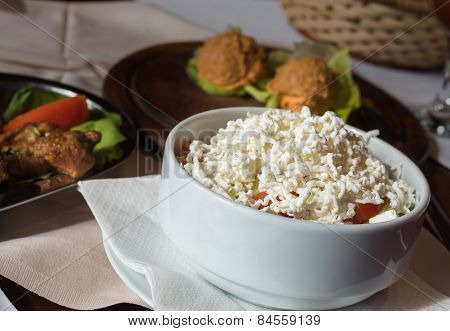 Traditional mediterranean salad