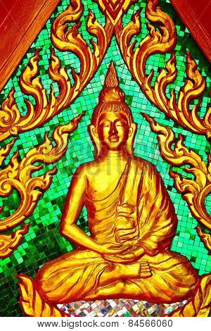 Siddharta   In The Temple Bangkok Asia   Green  Wat  Palaces