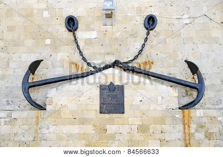 Monument Shot Russian Sailors