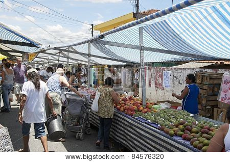 Traditional Street Fair Of Sao Paulo City