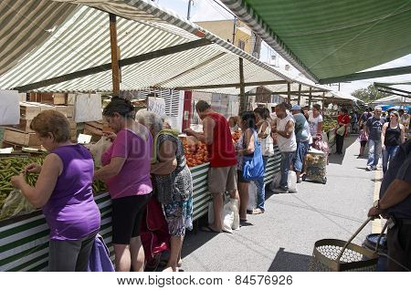 Traditional Street Fair Of Sao Paulo City