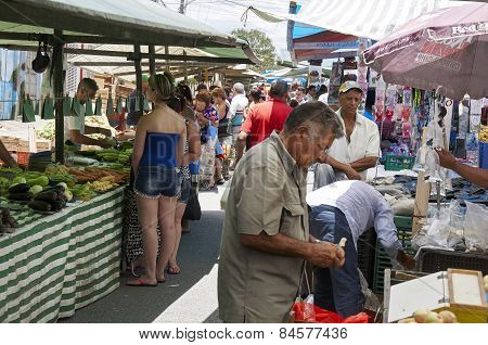 Traditional Street Fair Of Sao Paulo City