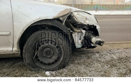 Car Accident On Road