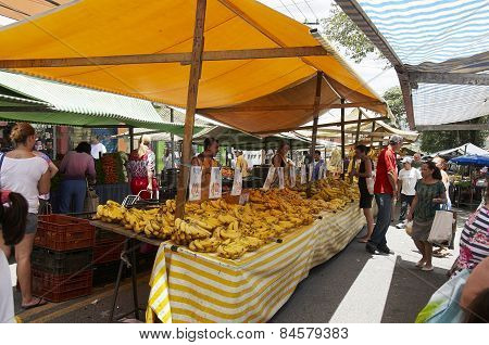 Traditional Street Fair Of Sao Paulo City