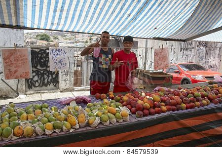 Traditional Street Fair Of Sao Paulo City