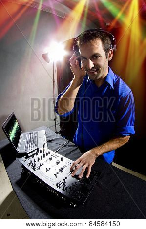 Caucasian Male DJ