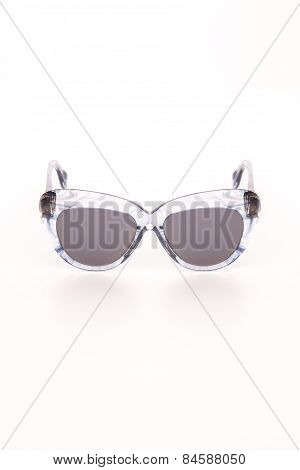 Retro Sunglasses On A White Background
