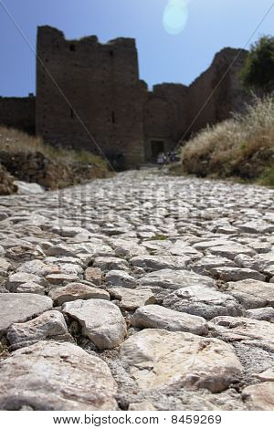 Approaching the Castle