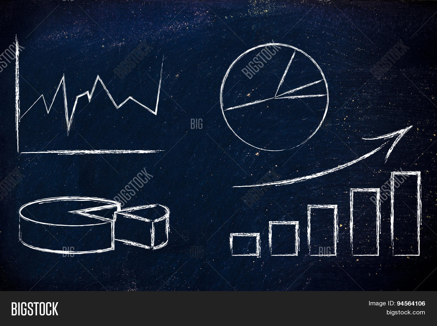 Graphs Stats: Business Image & Photo (Free Trial) | Bigstock