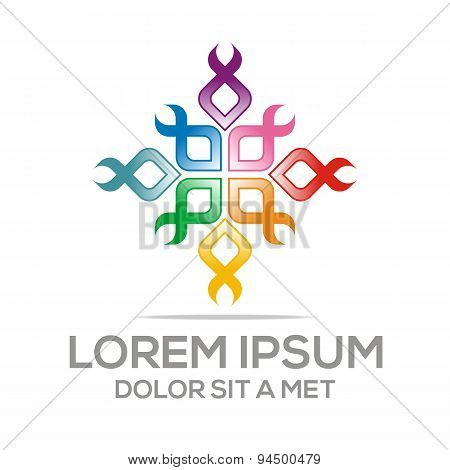 Abstract company style customizable