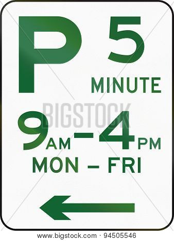 Five Minute Parking In Australia