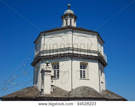 Monte Cappuccini Church In Turin