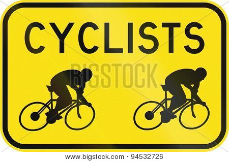 Cyclists In Australia