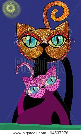 Magic cat