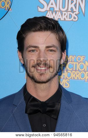 LOS ANGELES - JUN 25:  Grant Gustin at the 41st Annual Saturn Awards Arrivals at the The Castaways on June 25, 2015 in Burbank, CA
