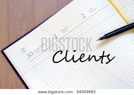 Clients Concept Notepad
