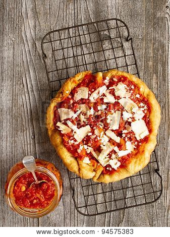 Rustic Italian Deep Fried Pizza Fritta