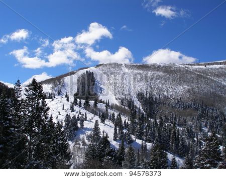 a mountain view