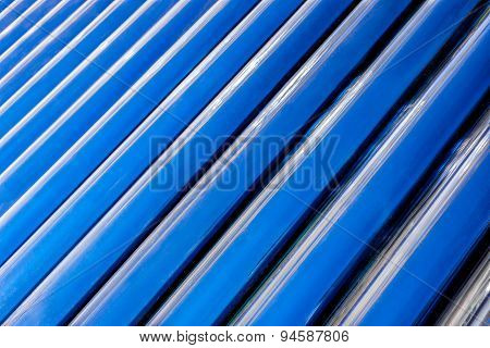 Convection Tubes Of A Solar Geyser