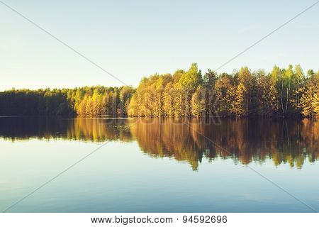 Evening on a Lake