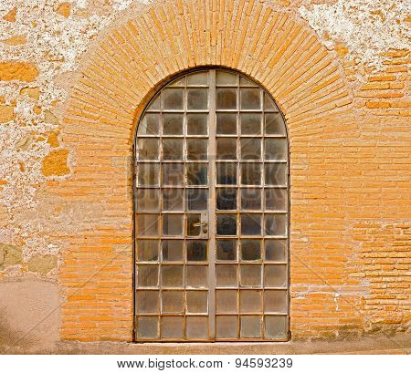 Old Door In Rome, Italy