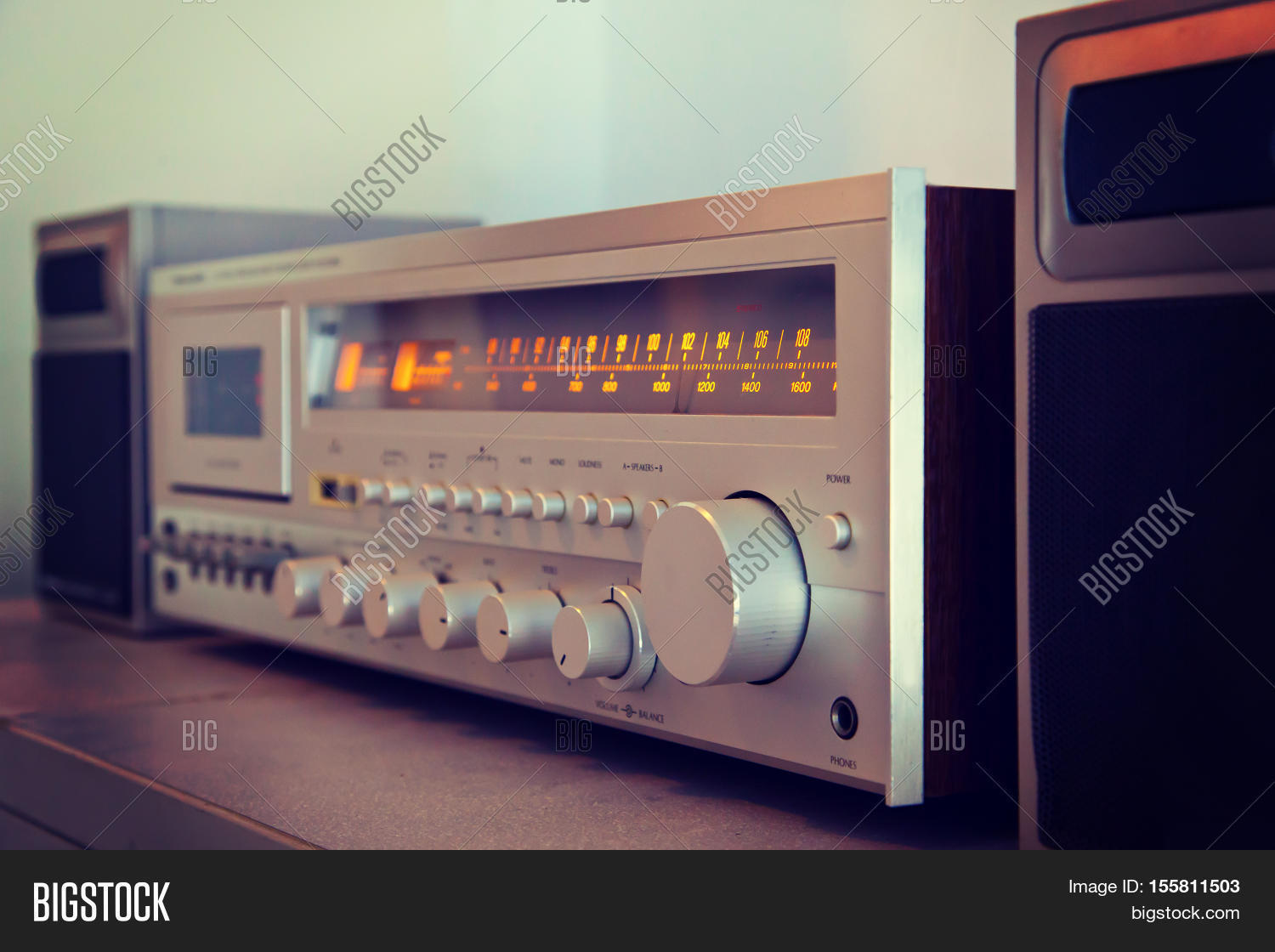 Vintage Stereo Image & Photo (Free Trial) Bigstock