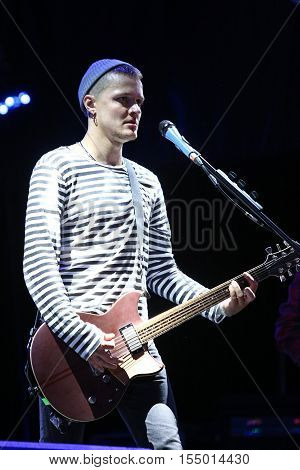O.torvald Band Performs On Stage During Rock-concert