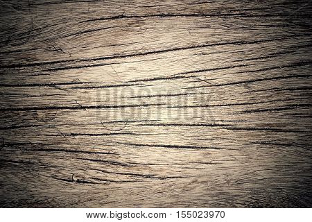 old wooden texture blur background in vintage tone