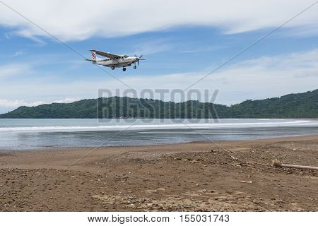 Flying To The Beach