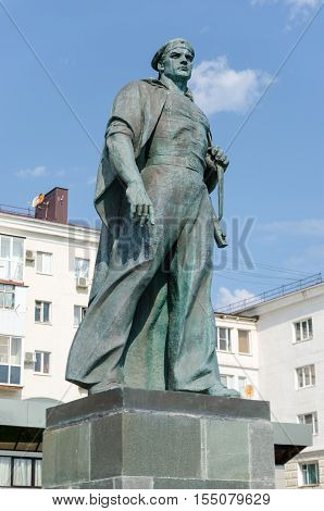 Novorossiysk Krasnodar Krai Russia - August 28 2016. Monument To The Unknown Sailor Was Opened In 19