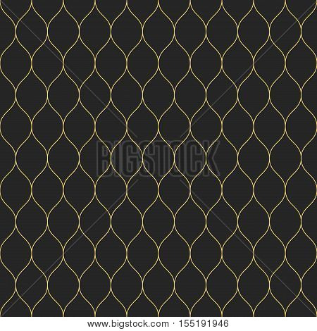 Seamless Pattern With Waves For Design Fabric,backgrounds, Package, Wrapping Paper, Covers, Fashion