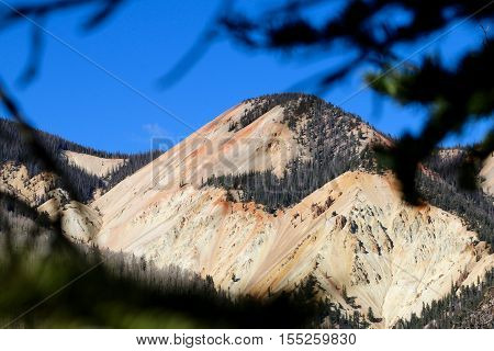 Red Mountains in Pagosa Springs in Colorado