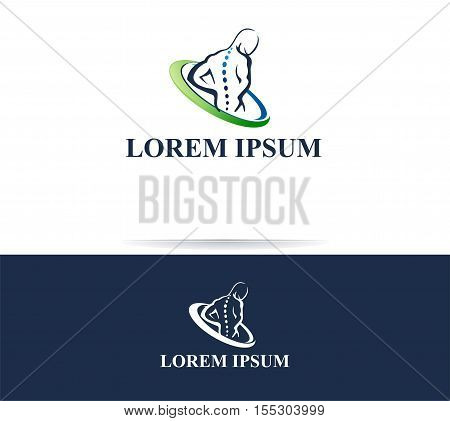 Abstract silhouette icon for use in healthcare industry