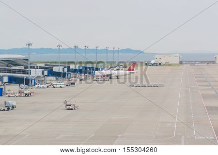 Chubu Centrair International Airport In Japan.