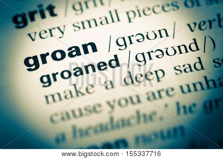 Groan Images Illustrations Vectors (Free) Bigstock