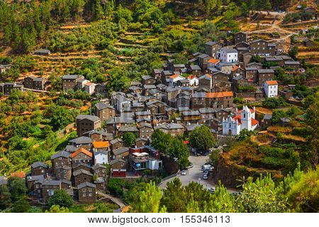 Village near Piodao - Portugal - architecture background