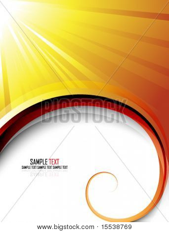 rays background vector