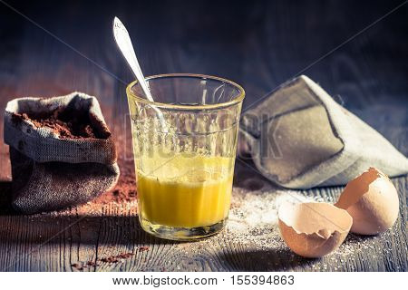 Taste Of Childhood, Egg Yolk With Sugar