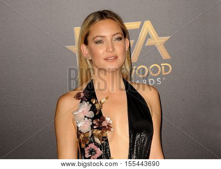 Kate Hudson at the 20th Annual Hollywood Film Awards held at the Beverly Hilton Hotel in Beverly Hills, USA on November 6, 2016.