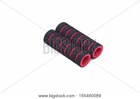 Bicycle soft grip isolated on white background